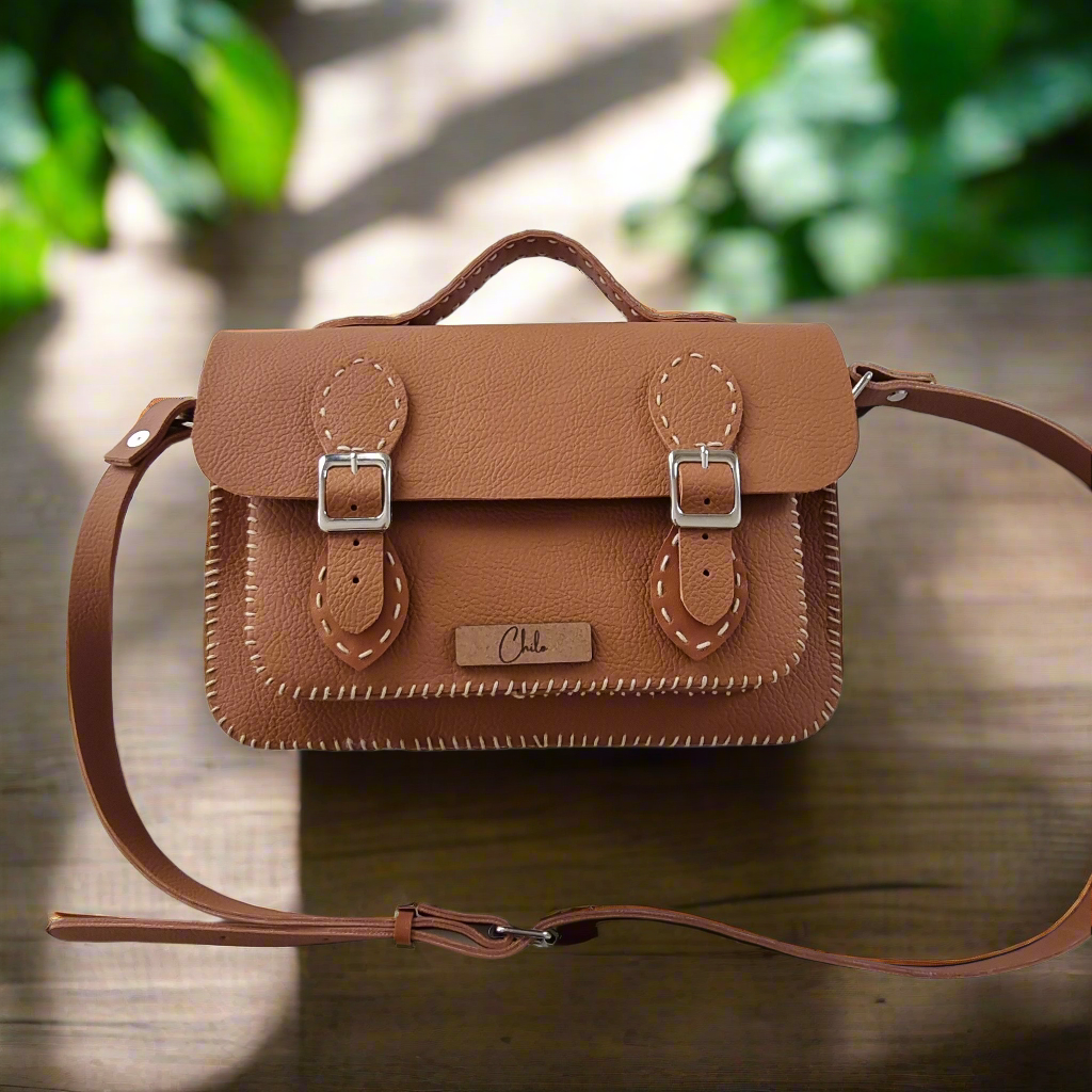 Urban Tan Satchel