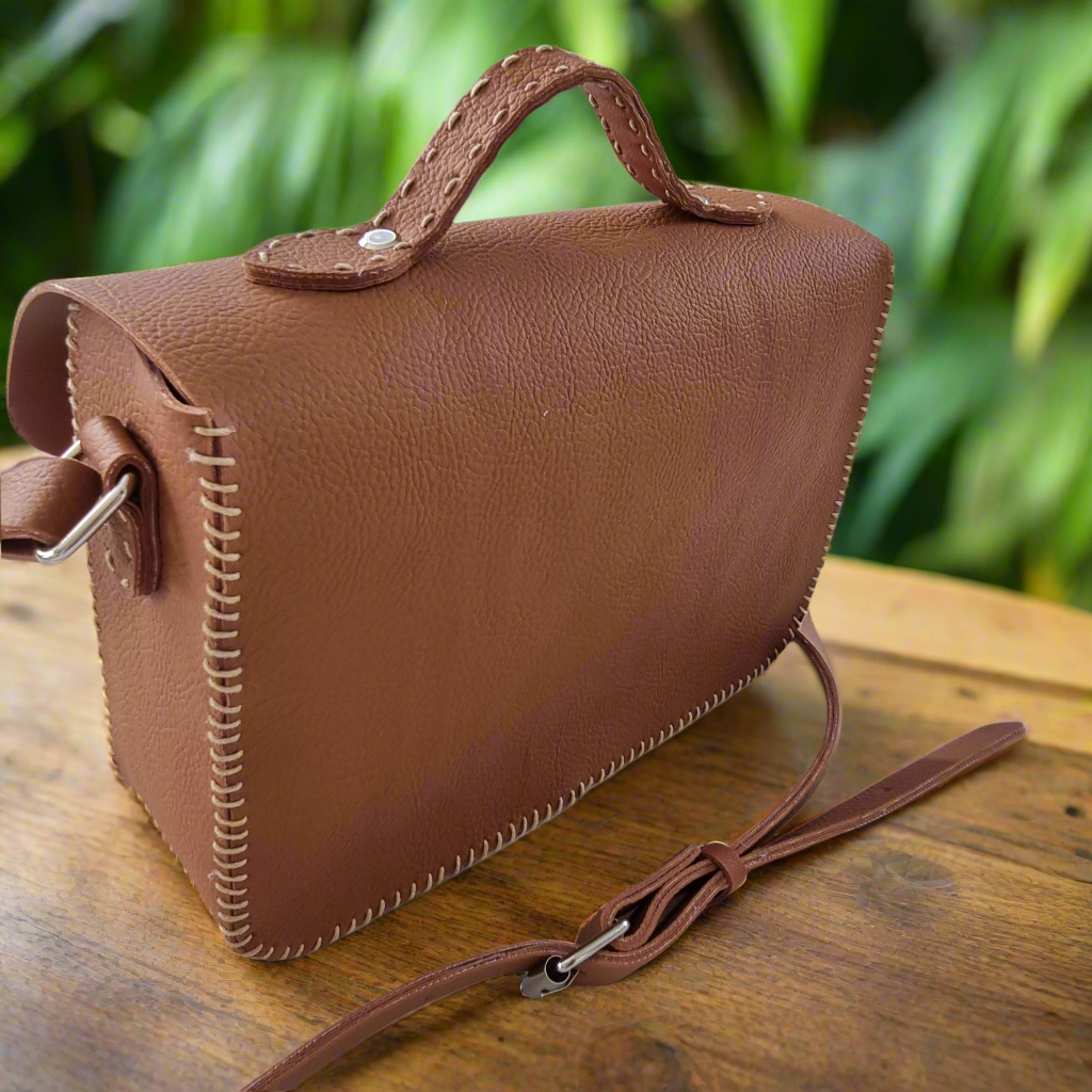Urban Tan Satchel