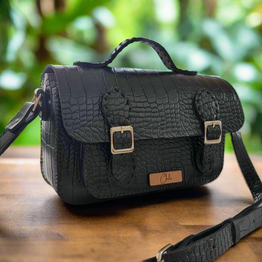 Obsidian Opulence Satchel