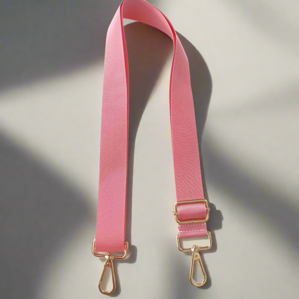 Arya's Pink Crossbody Bag Strap