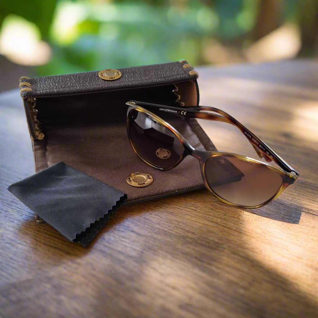 Chocolate Luxe Sunglasses Case