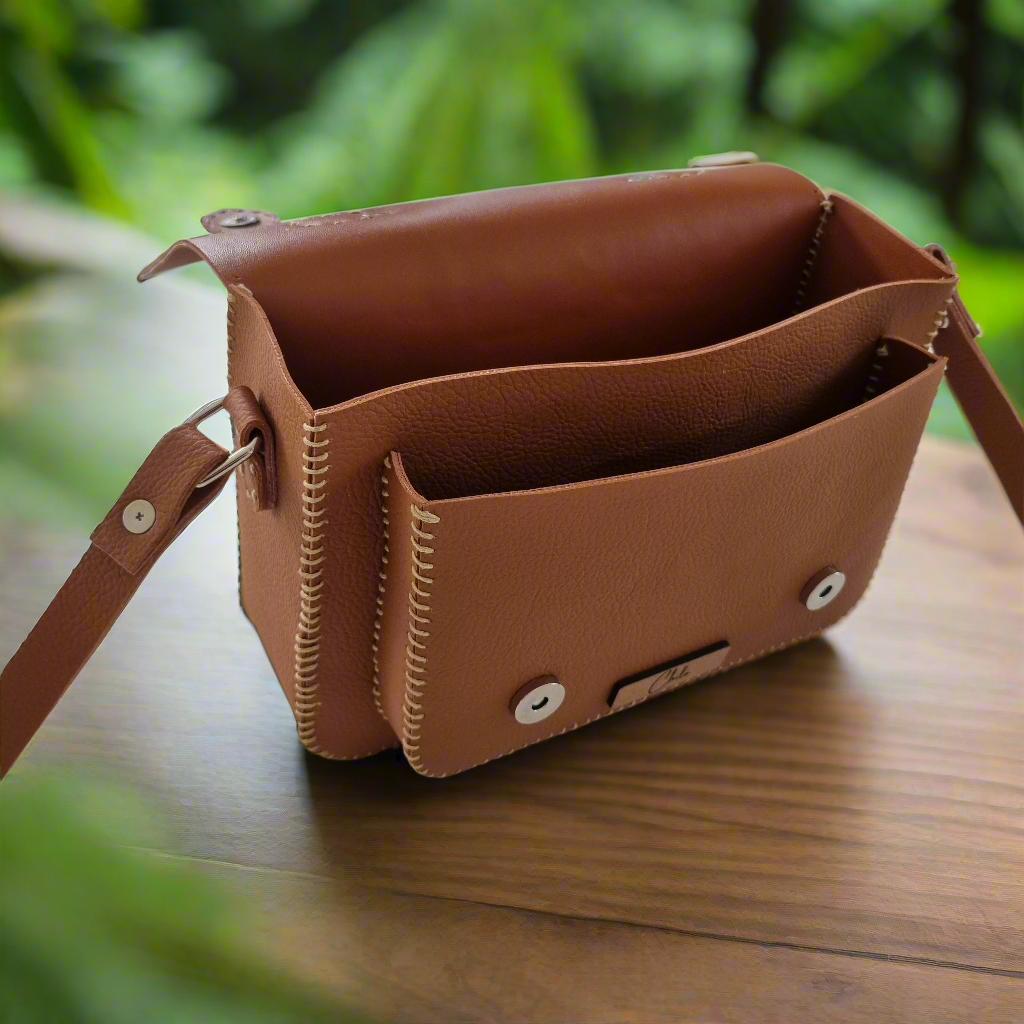 Urban Tan Satchel