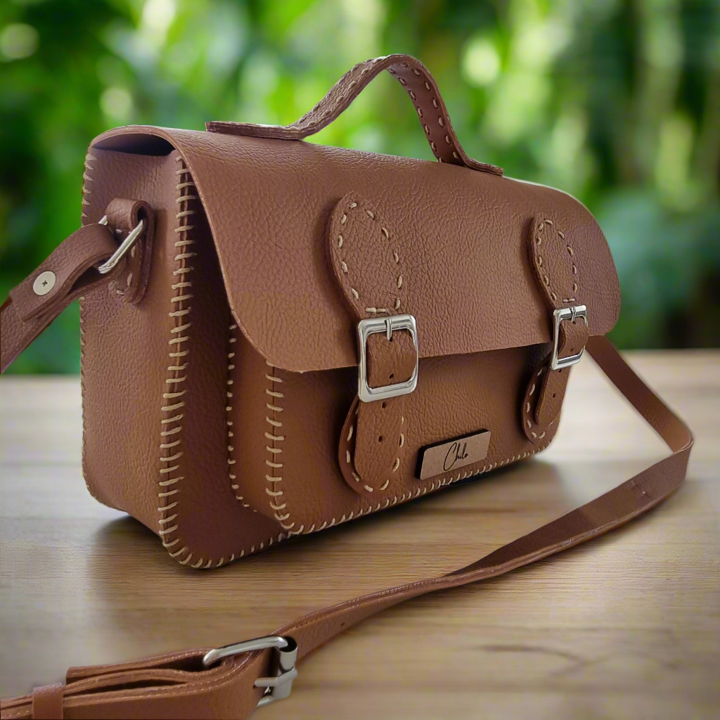 Urban Tan Satchel