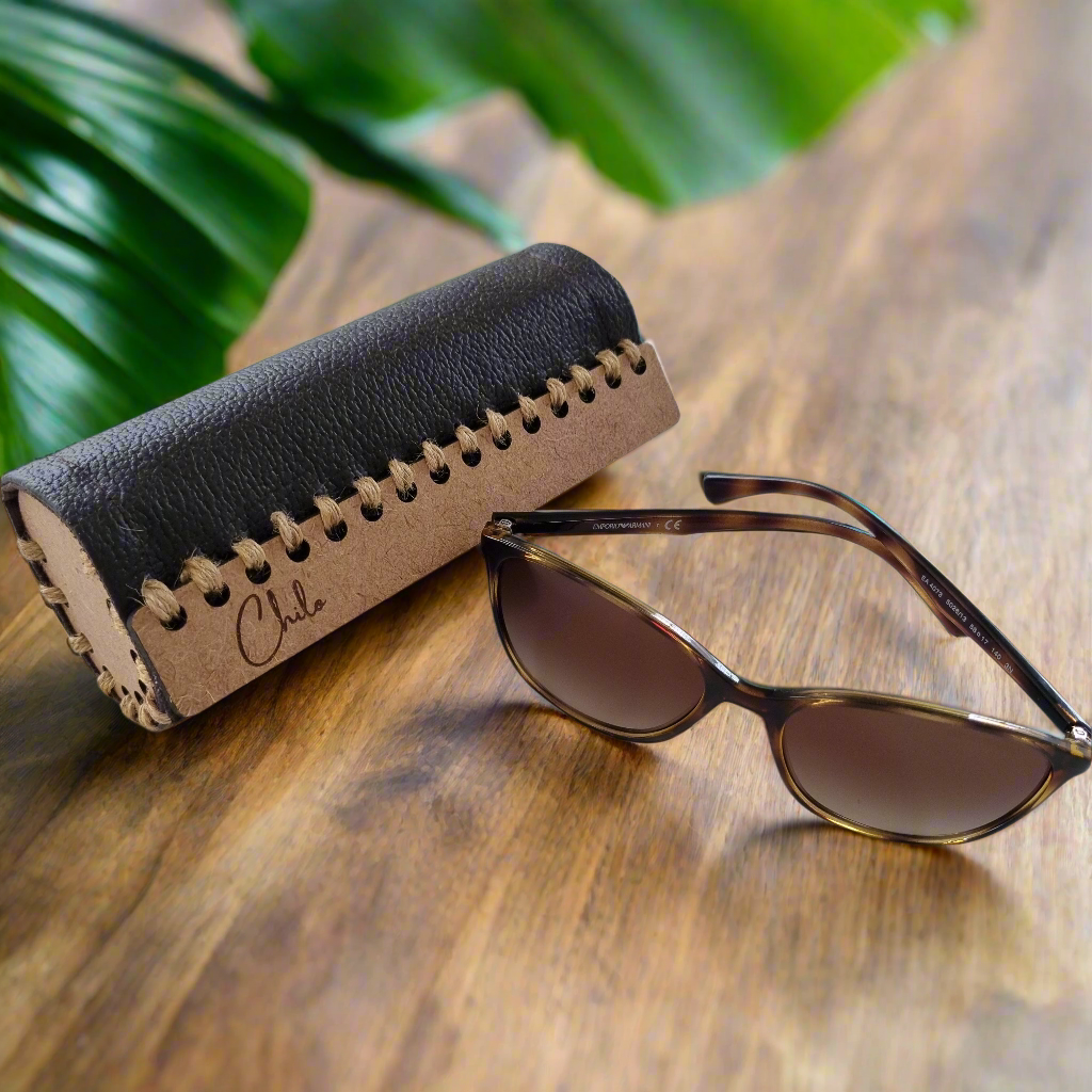 Chocolate Luxe Sunglasses Case