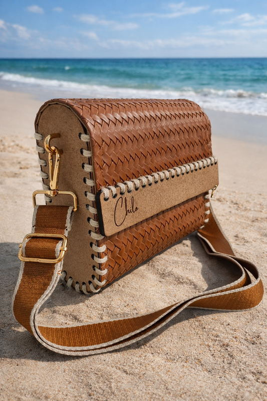 Sienna Weave Crossbody Bag