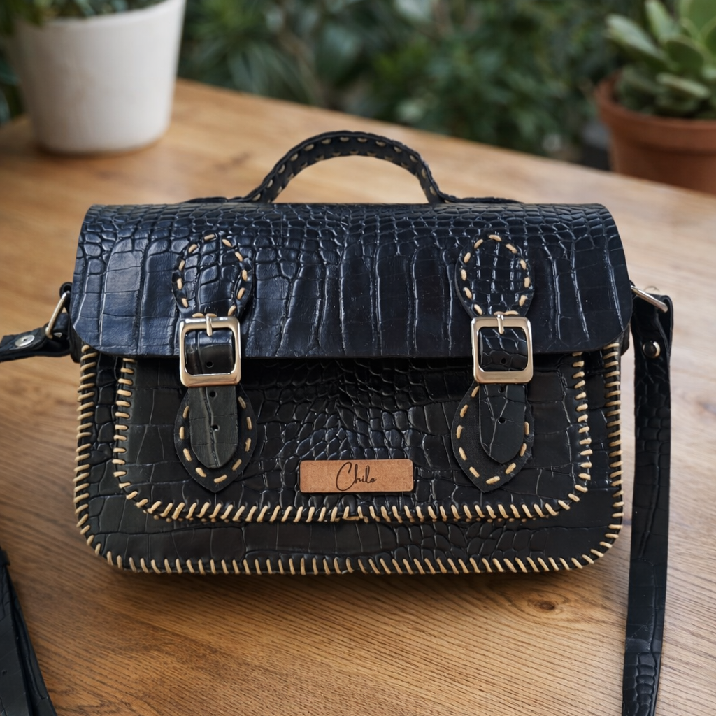 Obsidian Opulence Satchel