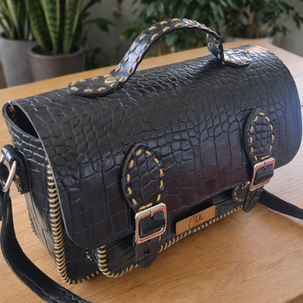 Obsidian Opulence Satchel